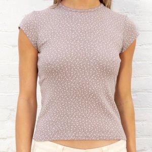Brandy Melville Hailie Floral Top - DEADSTOCK
